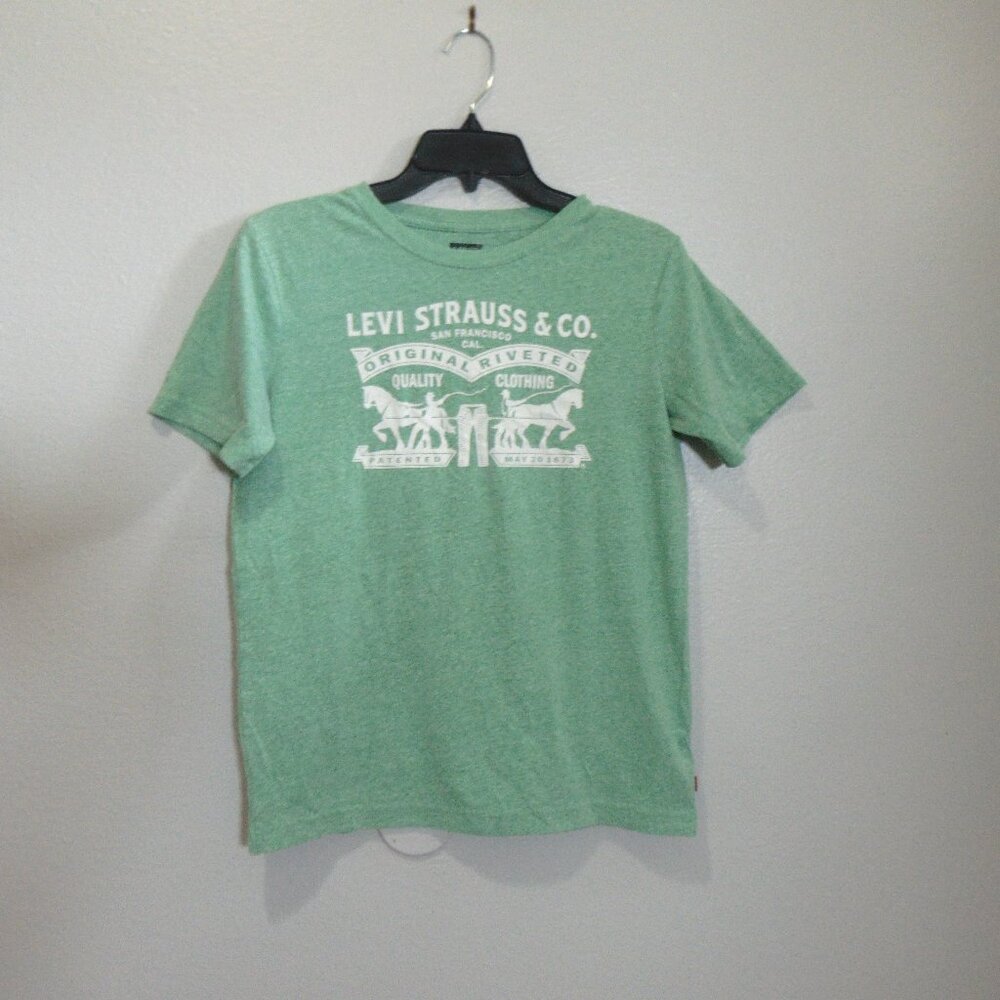 Levi’s Green Graphic Logo Tee – Youth XL (13–15 Yrs) 16-18
